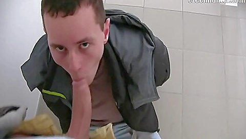 Young Czech Boy Takes A Huge Load On His Ass